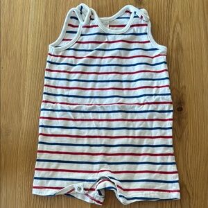 Striped Baby Romper